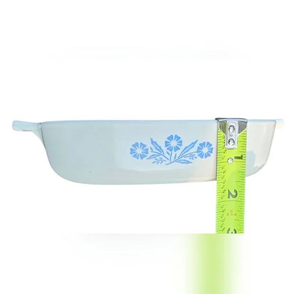 Vintage Corning Ware P-7-B Blue Cornflower 7" Skillet Casserole Dish-No Lid - Picture 4 of 6